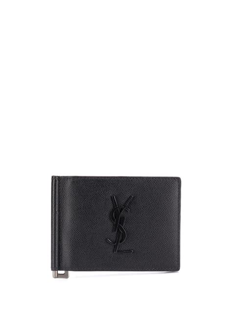 ysl clip wallet|farfetch ysl wallet.